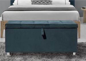 China Foldable Fabric Storage Ottoman on sale