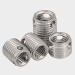 ISO9001 Stainless Steel 302 M6 Self Tapping Insert For Soft Metals