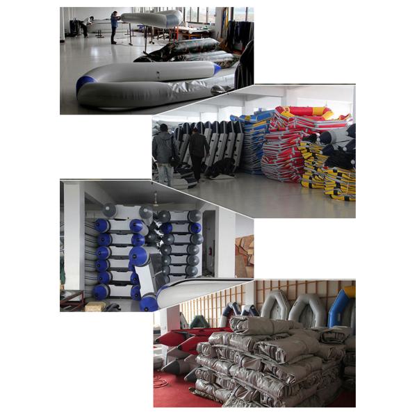 14.1 ft Inflatable Boat Inflatable Rescue & Dive Inflatable Raft Power Boat with outboard motor