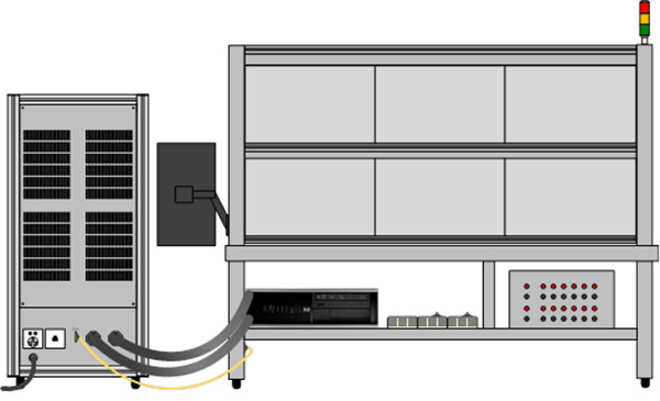 Fully Automatic Energy Meter Calibration Equipment Single Phase Accuracy 0.05%