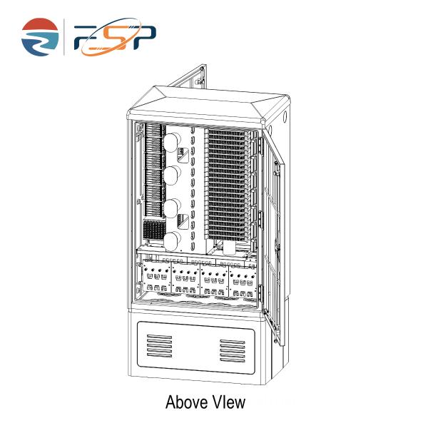 FTTX SMC Optical Fiber Distribution Cabinets 576 Cores for Customer Requirements