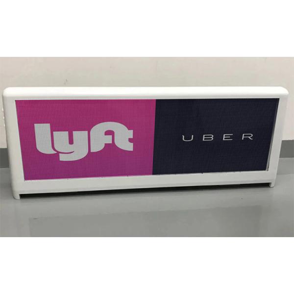 Quality SMD1415 P2.5 Taxi Top Led Display Sign WIFI USB 4G 5G Control 1R1G1B for sale