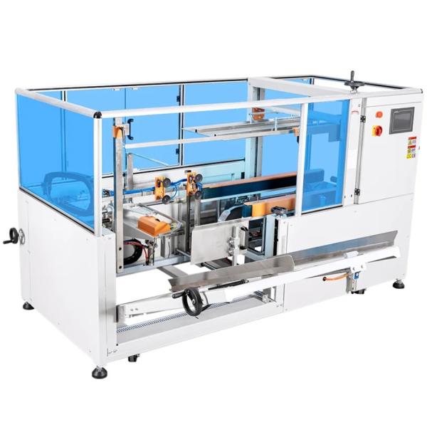 Quality High Speed Box Automatic Carton Erector Machine PLC Control for sale