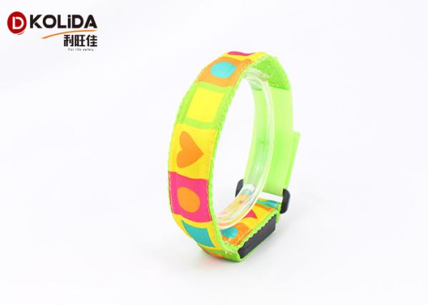 Quality Nylon Webbing High Visibility Armbands Led Light Glowing Flashing Armband 2.5x50cm for sale