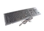 PS2 107 Keys IP65 Stainless Steel Numeric Keypad With Trackball