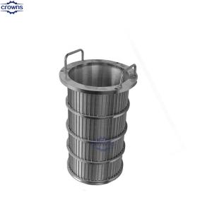 China Manufacturer custom wholesale Wedge Wire Filters V Wire Stainless Steel Screen Roll Wedge Sand Johnson Water Well Screen on sale
