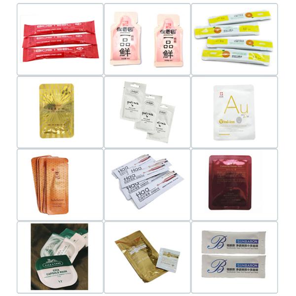 ALU Automatic Honey Stick Liquid Sachet Packing Machine Multi Lane 4g 6g 8g