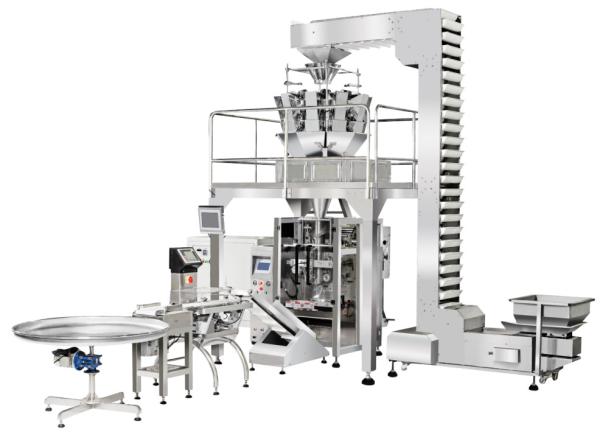 Quality Auto Weighing Packing Machine Vffs Peanuts Packaging Machine Nuts dates Weighing And Packaging Machine for sale