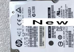 Buy cheap E7W47A 730704-001 HP Laptop Hard Disk , Server Hard Disk 1.2T SAS 6GB 2.5 MSA product