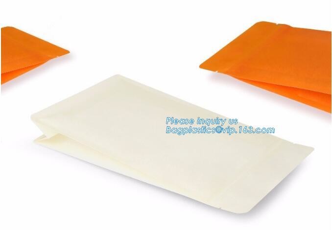 Custom Printing Recycled Brown Kraft Paper Bags,Custom Printed Factory Glassine Paper Bread Small Brown Bag, bagease