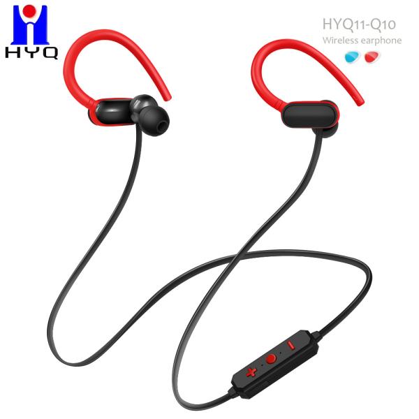 Quality OEM Gel Earhook 100dB Sports Bluetooth Earphones With Low Latency for sale