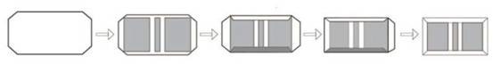 Semi Automatic Book Case Making Machine