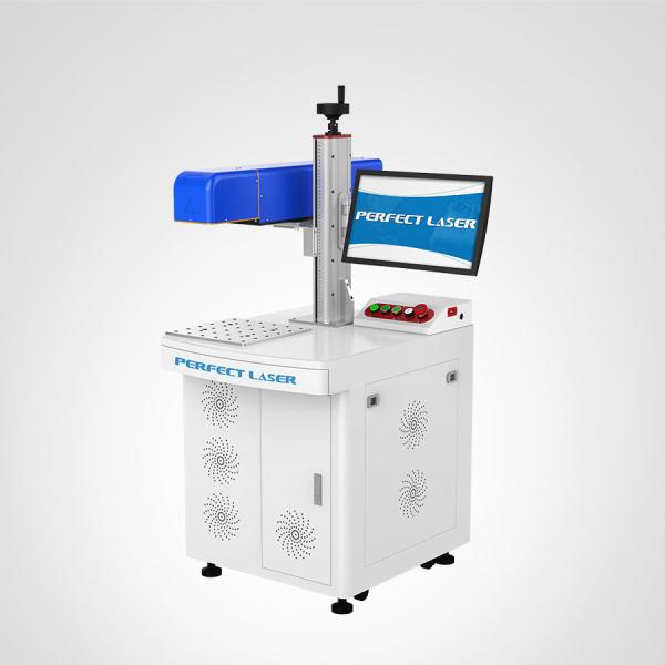 Quality 3D Dynamic Focus Fiber Laser Engraving Metal Marking Machine High Speed 30W for sale