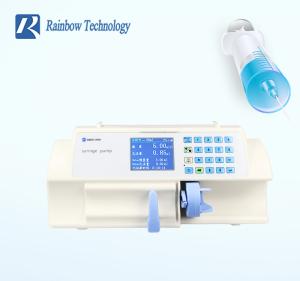 China Gross Weight 2.2kg Electric Syringe Pump Auto Syringe Pump Reliable Safe on sale