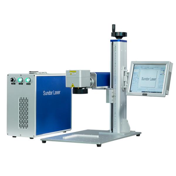 Quality 20w 30w 50w Portable Optical Type Fiber Laser Marking Machine (Optional Computer)mini fiber laser marking machine for sale