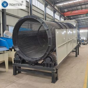 Garbage Screen Shaftless Drum Screen Machine Soil Stone Screening Machine