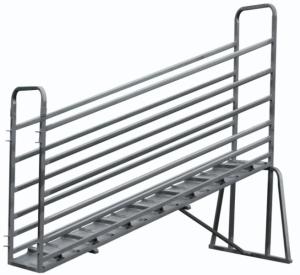 Buy cheap Galvanized Adjustable Wire Cattle Panels , Durable Cattle Loading Ramp product