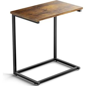 End Table C Shaped Side Table NightStand for Couch Sofa Bed Living Room
