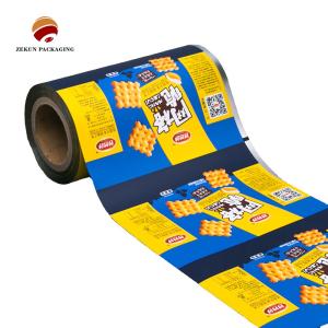 Customization Roll Stock Film Packaging With Matt Or Shiny Finish
