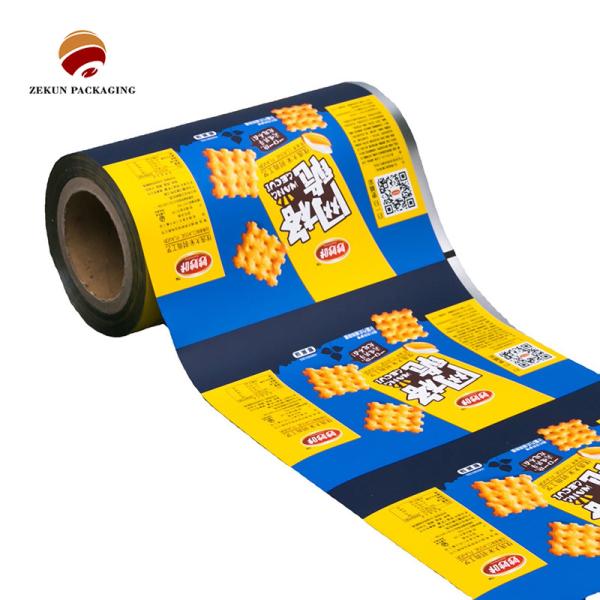 Quality Customization Roll Stock Film Packaging With Matt Or Shiny Finish for sale