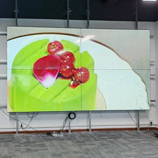 Quality Mounted Indoor Advertisement Display , Splicing LCD Video Wall Display for sale