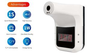 Buy cheap Capacitive Touch Panel Forehead Infrared Thermometer Temperature Indicator product