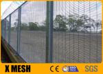Hole 3"X0.5"Anti Climb Wire Mesh Fencing Galvanized Easy Assembled
