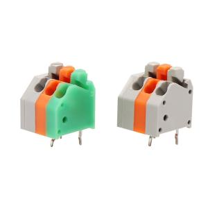 Buy cheap 3.50mm Pitch Screwless Spring Clamp Terminal Blocks Jointable product