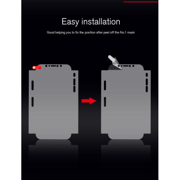 tpu full edge cover fabricator uv protection screen protector for Iphone x