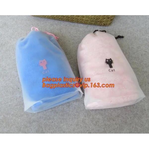 Biodegradable 22" X 28" Nylon Laundry Bags Two Shoulder Straps For Easy Backpack Carrying With bagplastics bagease packa