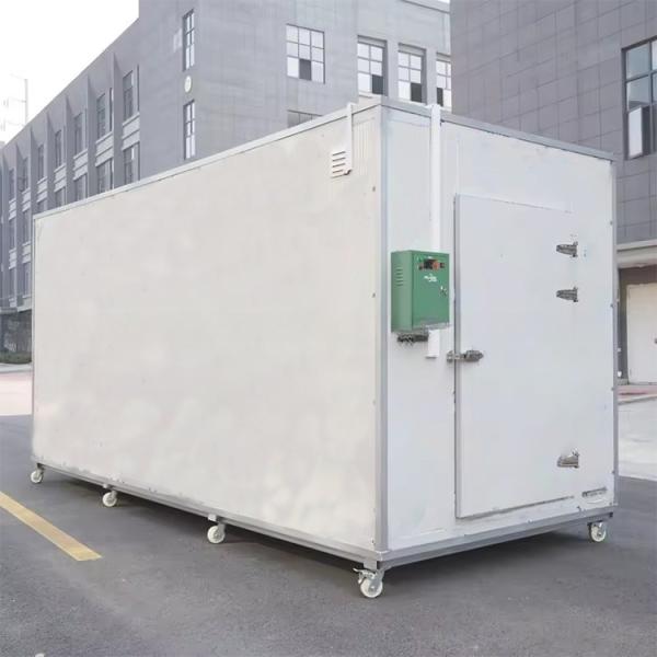 4x2.2x2.5m Mobile 13ft Mini Potable Refrigerated Freezer and Chiller Container Cold Storage Room with Aluminum T-Bar Floor