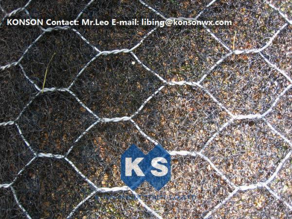 Quality Woven Wire Gabion Mesh Fence Galvanized Protecting Gabion Fence Net for sale