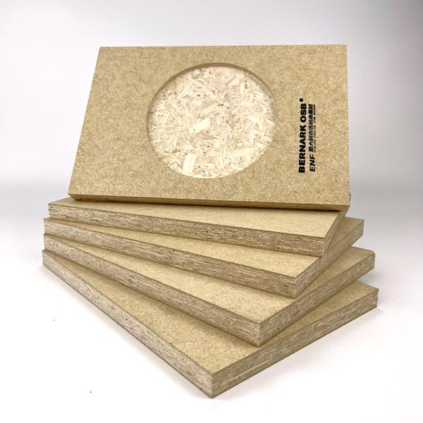 Quality Square Edge OSB Oriented Strand Board Waterproof Heat Resistant for sale