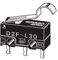 Buy cheap D2F-01L30-D3 Snap Action SMD DIP Switch SPDT Simulated Roller Lever 0.1A 30VDC product