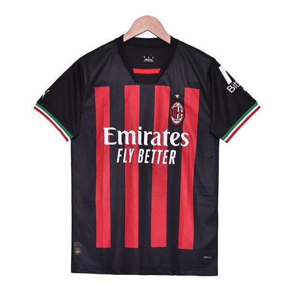 Quality AC Milan Retro 2022-2023 Home Jersey Group Customization for sale