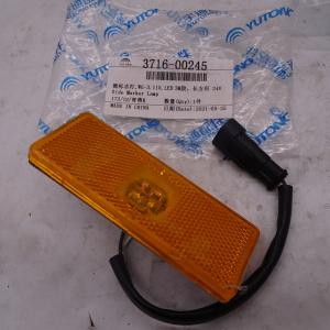 China Yutong bus spare parts original side marker light 3716-00245 for yutong bus parts yutong bus spare parts on sale