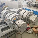 Customizable Two Cavity Pvc Dual Contuit Pipe Extrusion Machinery for Different