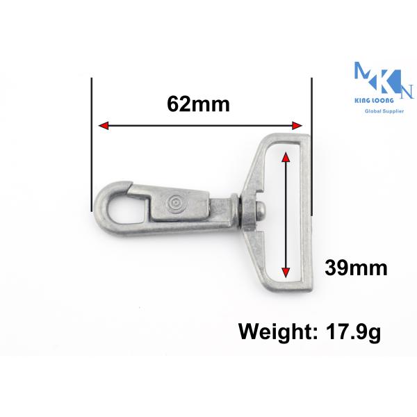 Lead Free Bag Snap Hook With Polish And Electroplating Treatment