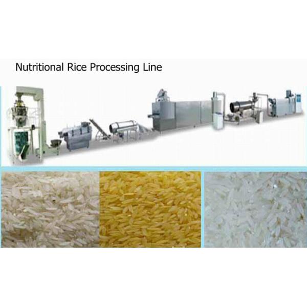 High Output Automatic Puffed Rice Machine , Nutritional Rice Chips Making Machine