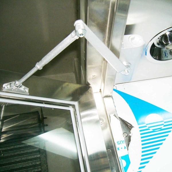 Three Sided Blowing Cleanroom Air Shower , Air Showers For Clean Rooms With Electric Magnetic Locks