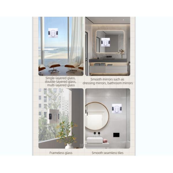 OEM ODM Automatic Window Washer Robot Glass Cleaner Vacuum And Mop