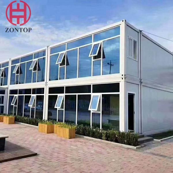 Quality Zontop Flat Pack Build 40ft Prefab Houses Container House Prefabricated 40ft Container Home for sale
