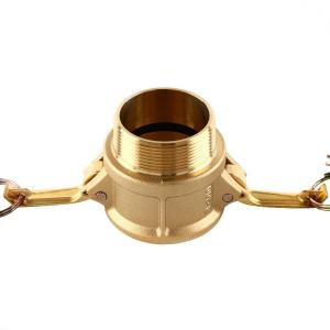 Buy cheap 1/2&quot;-8&quot; Round Head Brass Camlock Coupling Quick Couplings Type B for Food and Beverage Industry product