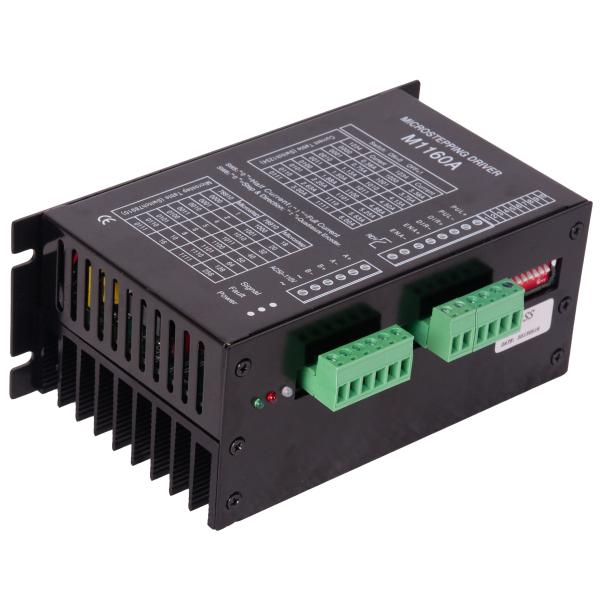 Quality Nema 23 Cnc 3 Axis Stepper Motor Controller Kits AC80-110V 200KHZ 0.38-6A M1160A for sale