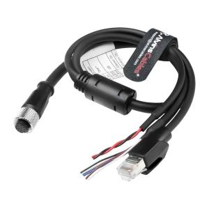 China Alvin's Cables M12 12 Pin Power Functional Ethernet Cable for DJI Livox HAP(TX) Mid-70 Mid-360 LiDAR Sensor, M12 Aviation 12 Pin Female to RJ45 1 to 3 Breakout Cable 19.7in/50cm on sale