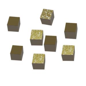 China High Abrasion Lab Grown Diamonds , CVD Synthetic Diamond 10 Mohs Scale Hardness on sale
