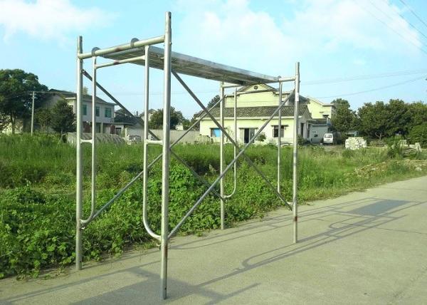 Quality Easy Assemble Ringlock Scaffolding System High Bearing Capacity Automatic Welding for sale