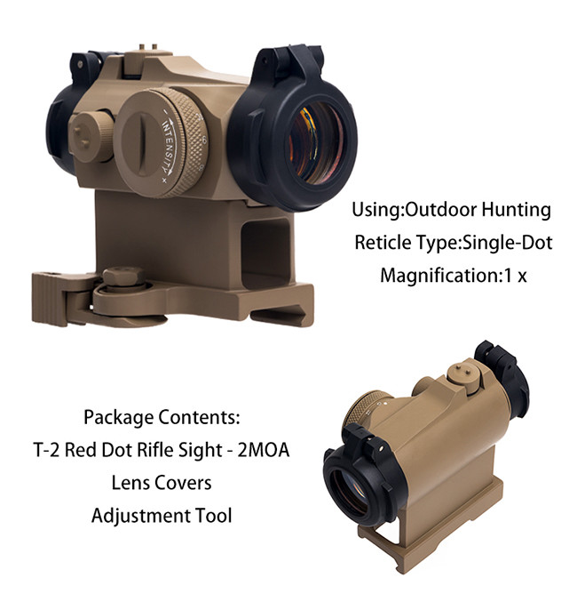 Multi - Layer Anti - Reflex Optical Coating Red Dot Scope With CR1632 or 3V Lithium Battery