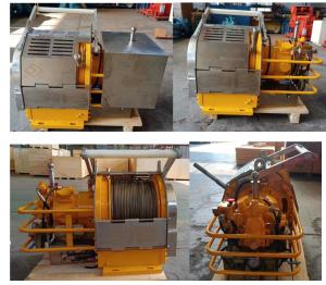 Vertical Manriding Winch Overload Protection and Safety Features CE Certified
