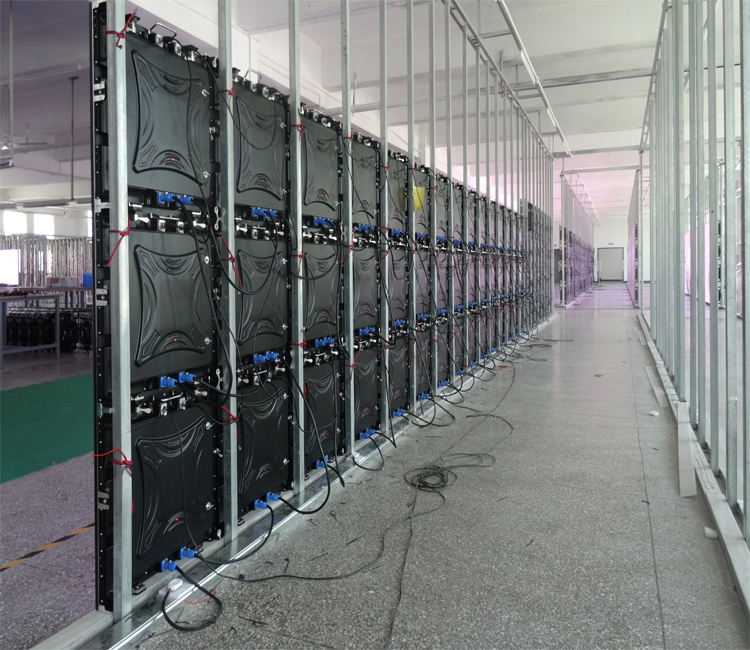 Full Color P6 Indoor Led Screen / Led Video Panel 192*192mm Module Size
